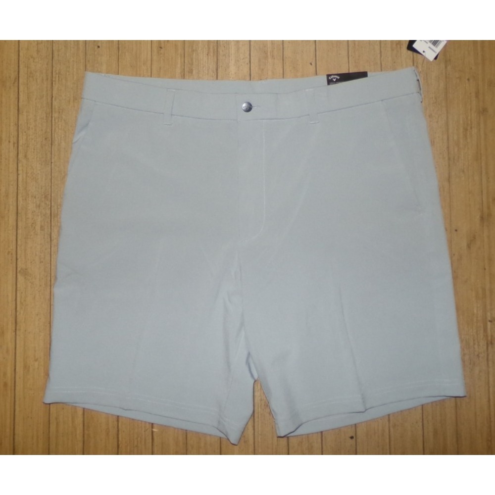 Callaway Performance Golf Shorts Men Size 40 Gray Flat Front Stretch NWT